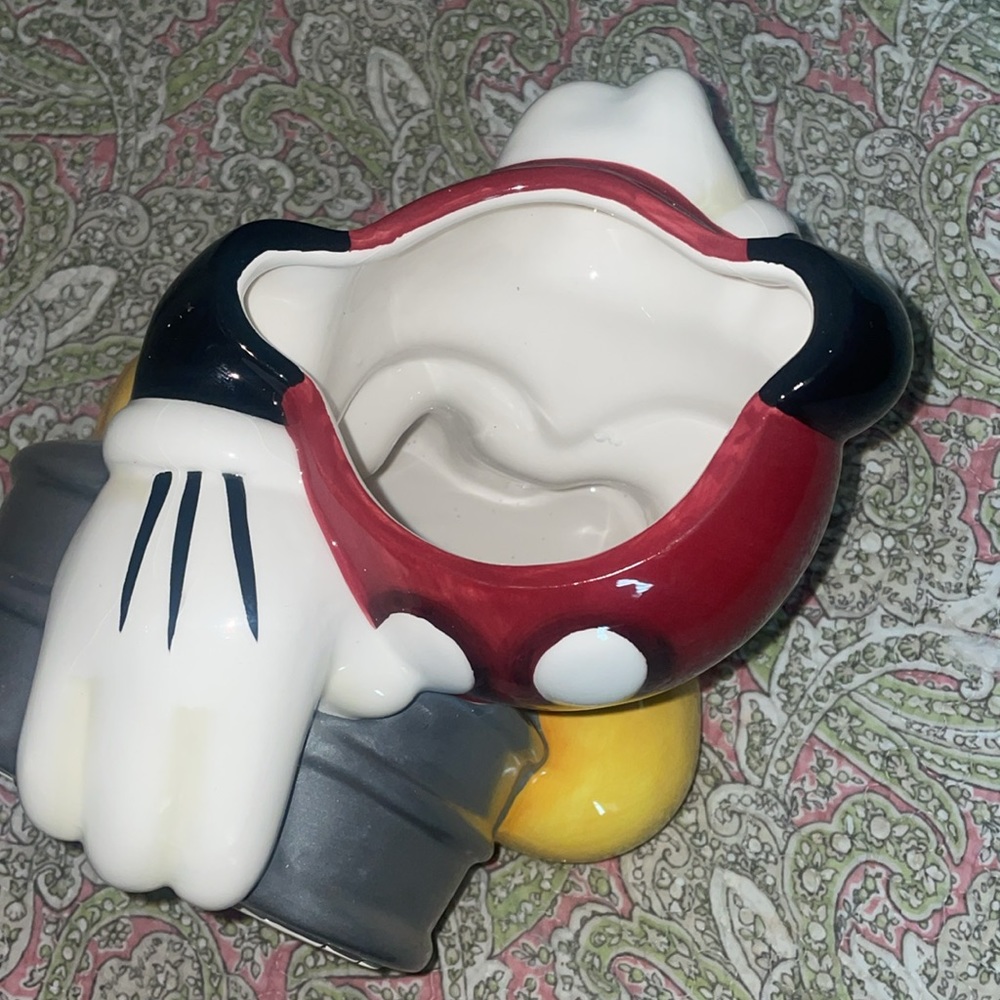 Disney Classic Mickey Mouse 2 piece ceramic cookie jar - Picture 4 of 7